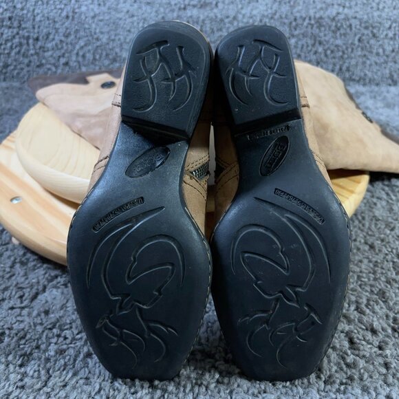 Born Riding Boots Nenna Womens Sz 6.5 Leather Brown Harness Knee High Equestrian - Picture 10 of 10